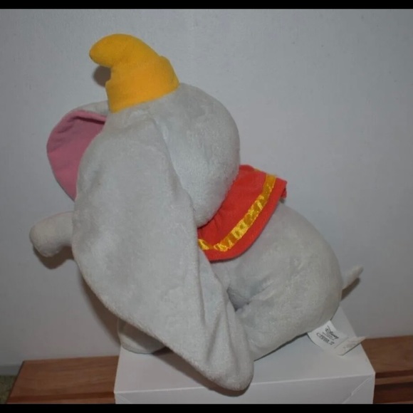 Disney Kohls Cares 12" Dumbo Flying Elephant Gray Plush Stuffed Animal Big Ears - Picture 4 of 9